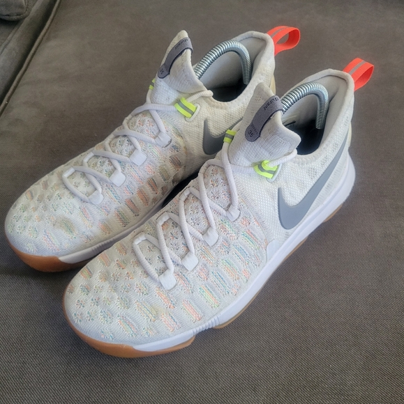 Nike Other - Nike Kevin Durant KD 9 Summer Pack Gum White Shoes Mens Size 8.5 843392-900